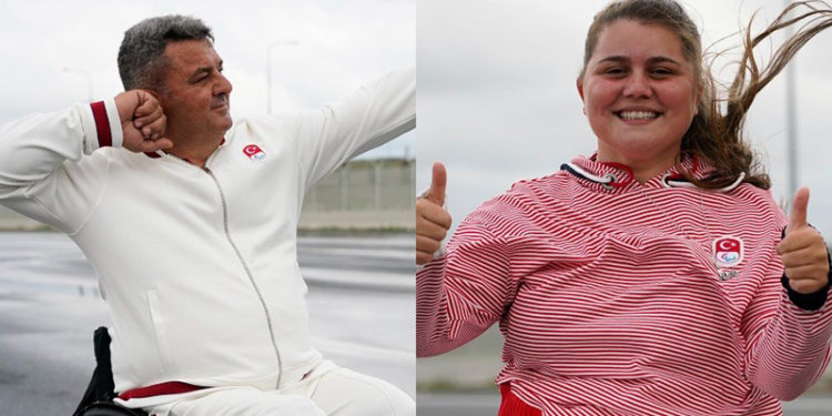 Tokyo'da milli okçular Öznur Cüre ve Bülent Korkmaz'dan gümüş madalya