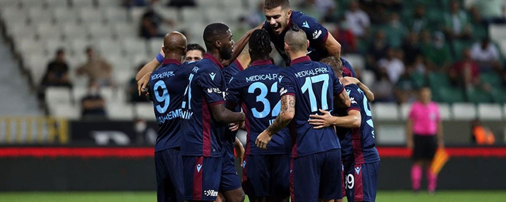 Trabzonspor Süper Lig'de yenilgiyi unuttu