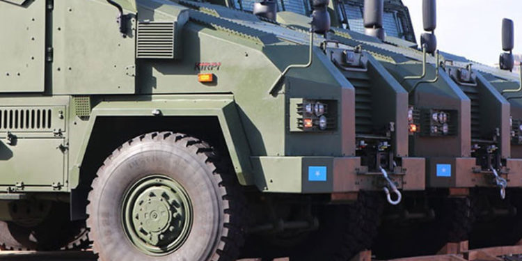 Türkiye, Somali ordusuna 22 zırhlı personel taşıyıcı hibe etti