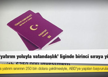 Türkiye "yatırım yoluyla vatandaşlık" liginde birinci sıraya yükseldi
