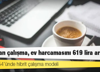 Uzaktan çalışma, ev harcamasını 619 lira artırdı