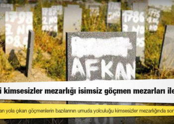 Van'daki kimsesizler mezarlığı isimsiz göçmen mezarları ile doldu