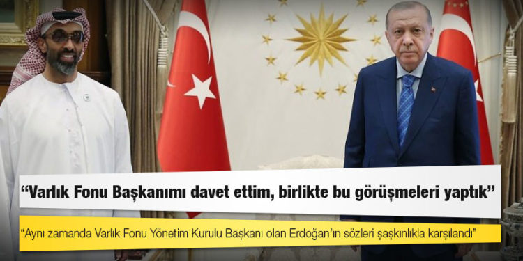 Varlık Fonu Yönetim Kurulu Başkanı Erdoğan: Varlık Fonu Başkanımı davet ettim, birlikte bu görüşmeleri yaptık