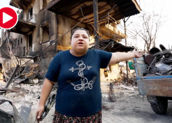 Vatandaş yaşadıklarını böyle anlattı: “Biz burada göz göre göre yandık”