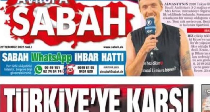 Yandaş Sabah’ın yayınladığı röportaj sahte çıktı, Alman medyası dalga geçti