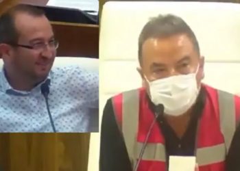 Yangın felaketini anlatan Muhittin Böcek’i AKP’li meclis üyesi gülerek dinledi