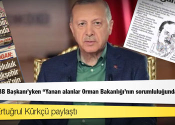 Yangınlarda sorumluluğu belediyelere atan Erdoğan, İBB Başkanı'yken "Yanan alanlar Orman Bakanlığı'nın sorumluluğunda" demişti