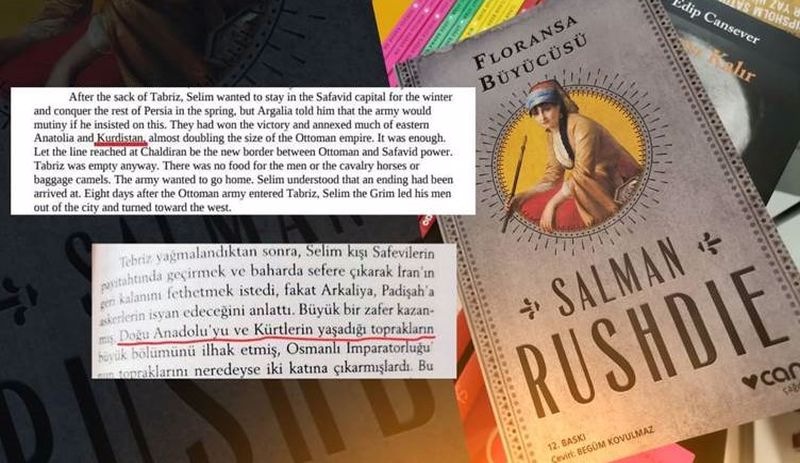 Yazar Salman Rushdie’den 'Kürdistan' sansürü açıklaması