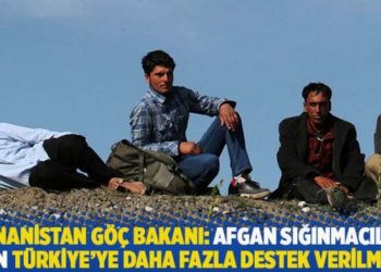 Yunanistan G&ouml;&ccedil; Bakanı: Afgan sığınmacılar i&ccedil;in T&uuml;rkiye&rsquo;ye daha fazla destek verilmeli