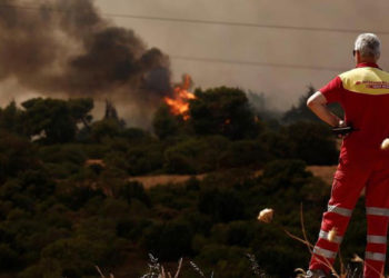 Yunanistan'da orman yangınları: Atina’nın kuzeyinde binlerce kişi evini terk ediyor