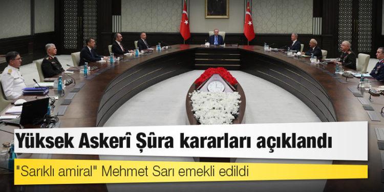 Yüksek Askerî Şûra kararları açıklandı: "Sarıklı amiral" Mehmet Sarı emekli edildi