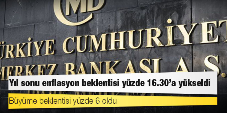 Yıl sonu enflasyon beklentisi yüzde 16.30'a yükseldi