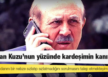 Zindaşti'nin hasmı Hayalet Orhan: Kardeşim katledilmesine vesile olmasından ötürü Burhan Kuzu'nun yüzünde kardeşimin kanı var