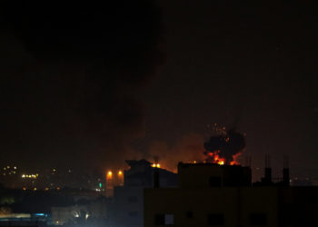 İsrail ordusundan Gazze Şeridi'ne hava saldırısı