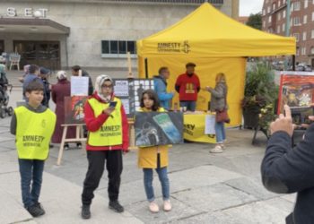 İsveç’te, Türkiye hapishanelerindeki kadın ve çocuklar için ‘Ses verir misin?’ sergisi