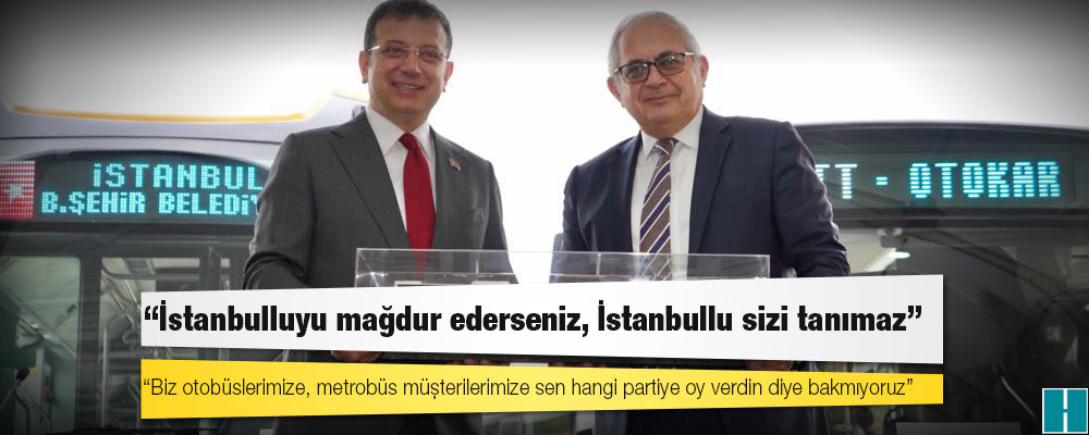 İmamoğlu, 9 aydır Cumhurbaşkanlığı'ndan onay bekleyen kararı hatırlattı: İstanbulluyu mağdur ederseniz, İstanbullu sizi tanımaz