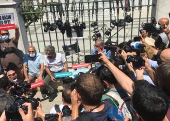 Basın meslek örgütlerinden polis şiddeti protestosu: ‘Nefes alamıyoruz’