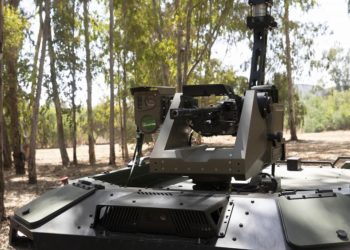 İsrailli savunma şirketi ‘şimdiye kadarki en gelişmiş’ yarı otonom silahlı robotunu tanıttı