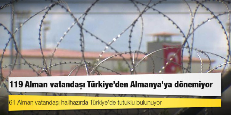 119 Alman vatandaşı Türkiye'den Almanya'ya dönemiyor