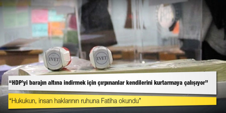 Beştaş: HDP’yi barajın altına indirmek için çırpınanlar kendilerini kurtarmaya çalışıyor