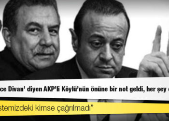 17-25 Aralık Soruşturma Komisyonu üyesi Türmen: Önce 'Yüce Divan' diyen AKP'li Köylü'nün önüne bir not geldi, her şey değişti!