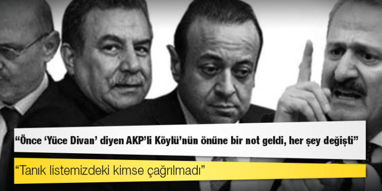 17-25 Aralık Soruşturma Komisyonu üyesi Türmen: Önce 'Yüce Divan' diyen AKP'li Köylü'nün önüne bir not geldi, her şey değişti!
