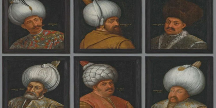 6 Osmanlı padişahının portreleri İngiltere'de açık artırmayla satılacak