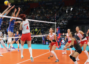 A Milli Kadın Voleybol Takımı, yarı finalde Sırbistan'a kaybetti