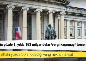 ABD Hazine Bakanlığı: En zengin yüzde 1, yılda 163 milyar dolar 'vergi kaçırmayı' beceriyor