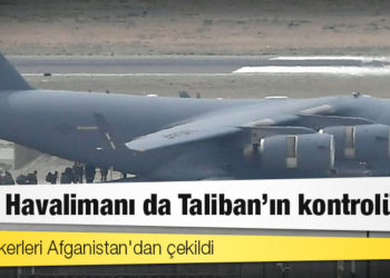 ABD askerleri Afganistan'dan çekildi