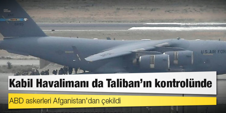 ABD askerleri Afganistan'dan çekildi