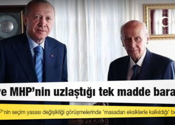 AKP ve MHP'nin seçim yasası değişikliği görüşmelerinde 'masadan eksiklerle kalkıldığı' belirtiliyor