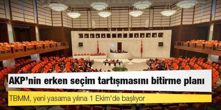 AKP'nin erken seçim tartışmasını bitirme planı