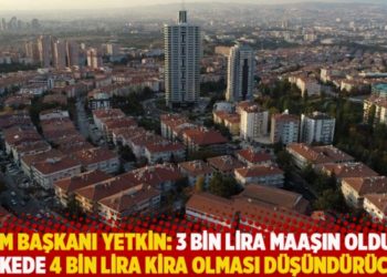 ATEM Başkanı: 3 bin lira maaşın olduğu &uuml;lkede 4 bin lira kira olması d&uuml;ş&uuml;nd&uuml;r&uuml;c&uuml;