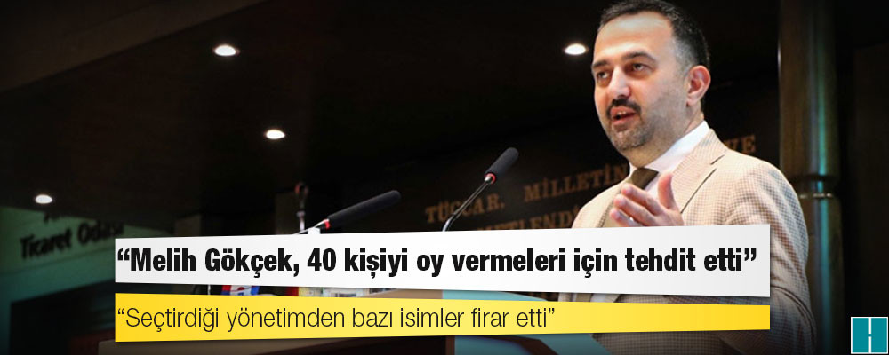 ATO Başkan Yardımcısı Halil İbrahim Yılmaz: Melih Gökçek, 40 kişiyi oy vermeleri için tehdit etti, seçtirdiği yönetimden bazı isimler firar etti