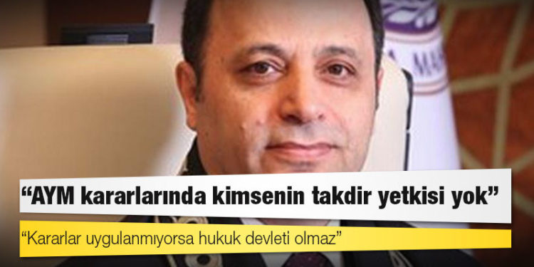 AYM Başkanından iktidara "Anayasa'yı ihlal" uyarısı