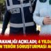 Adalet Bakanlığı açıkladı; 4 yılda 1 milyon 576 bin terör soruşturması açılmış