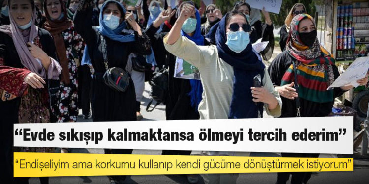 Afgan kadın öğrenci: Evde sıkışıp kalmaktansa ölmeyi tercih ederim