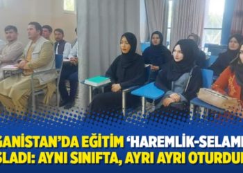 Afganistan&rsquo;da eğitim &lsquo;haremlik-selamlık&rsquo; başladı: Aynı sınıfta, ayrı ayrı oturdular