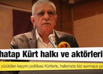 Ahmet Türk: Muhatap halkımız ve halkımızın mücadelesini yürüten tüm aktörlerdir
