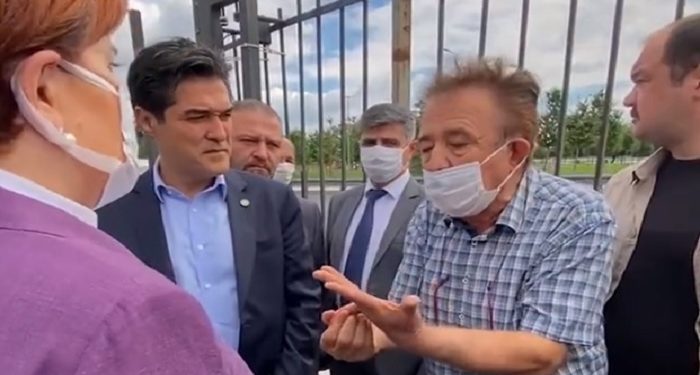 Akşener’e dert yanan esnaf: ‘Vali kravat taktığım için beni çengilere benzetip onurumu kırdı’