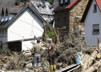 Almanya'da devlet sel mağdurlarının kaybını yüzde 80 karşılayacak
