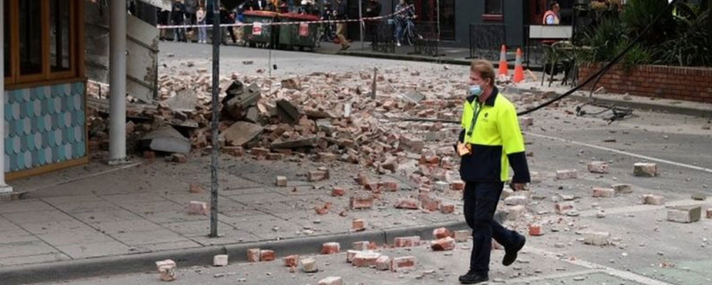 Avustralya'nın Melbourne şehrinde 5.8 büyüklüğünde deprem meydana geldi