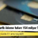 Ağustosta kartlı ödeme tutarı 154 milyar TL'ye ulaştı