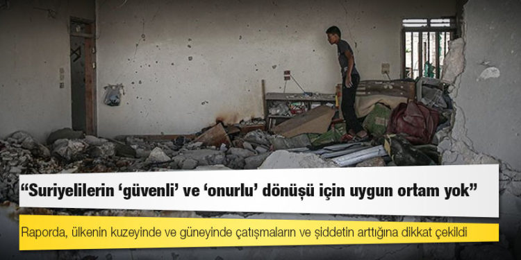 BM Uluslararası Bağımsız Suriye Araştırma Komisyonu: Suriyelilerin 'güvenli' ve 'onurlu' dönüşü için uygun ortam yok