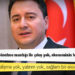 Babacan: Bugünkü devlet yönetme mantığı ile çıkış yok, ekonominin tek sorunu hukuk