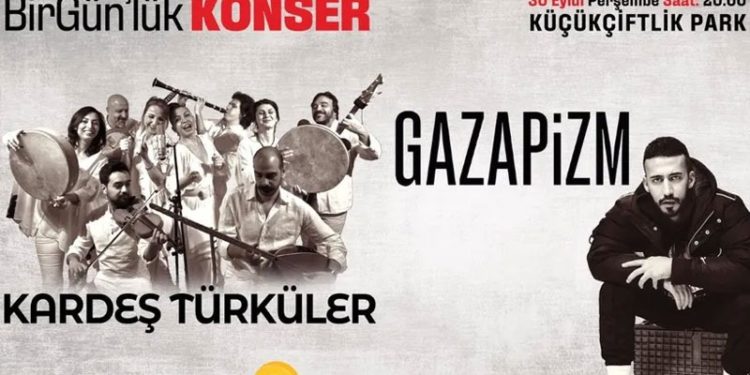 BirGün’lük Konser'de Kardeş Türküler ve Gazapizm sahne alacak