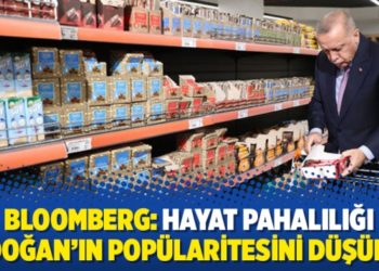 Bloomberg: Hayat pahalılığı Erdoğan’ın popülaritesini düşürdü