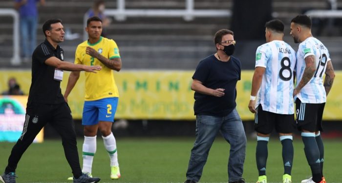 Brezilya-Arjantin maçında korona kaosu