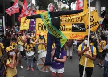 Brezilya'da Devlet Başkanı Bolsonaro yanlısı ve karşıtı gösteriler düzenledi